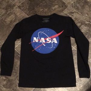 Men’s “NASA” T-shirt small long sleeve